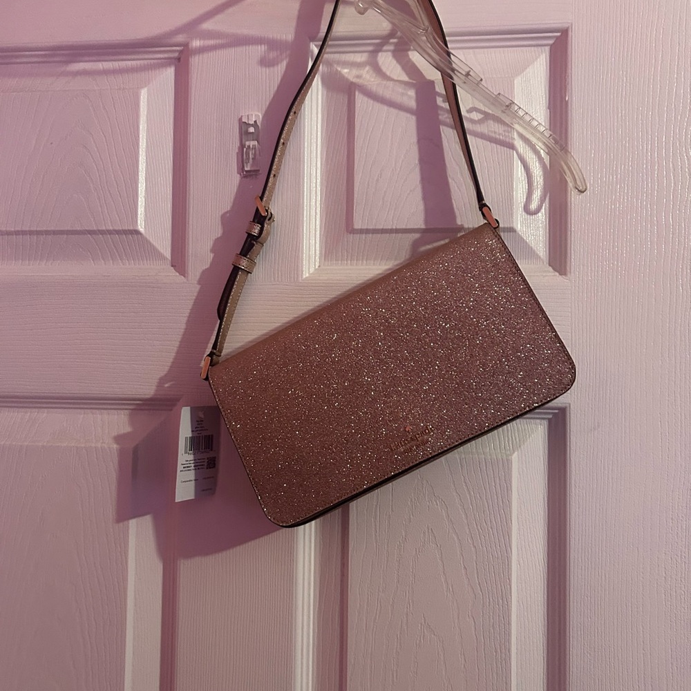 Kate Spade Pink Glittery Purse